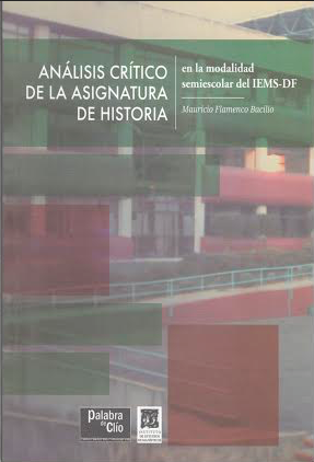 Portada de ANÁLISIS CRÍTICO DE LA ASIGNATURA DE HISTORIA