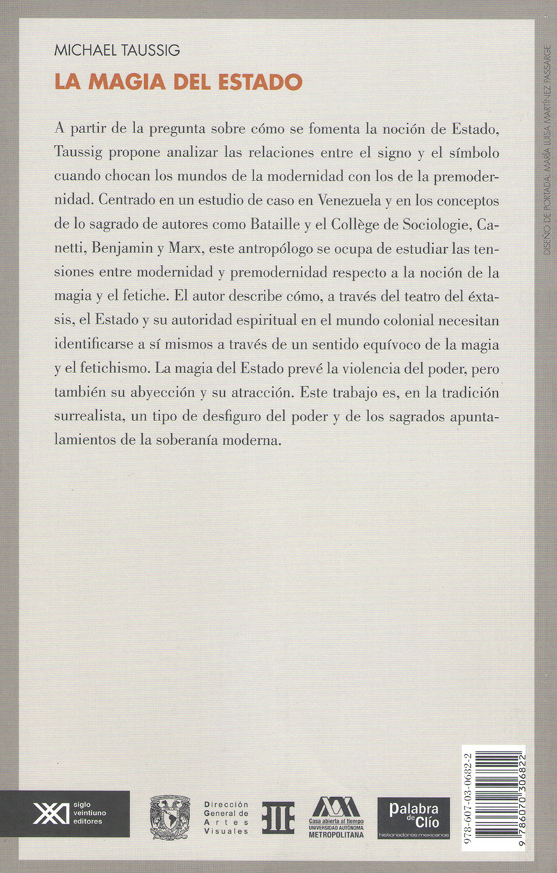 Portada de La magia del estado