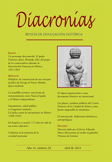 Portada de Diacronías 28